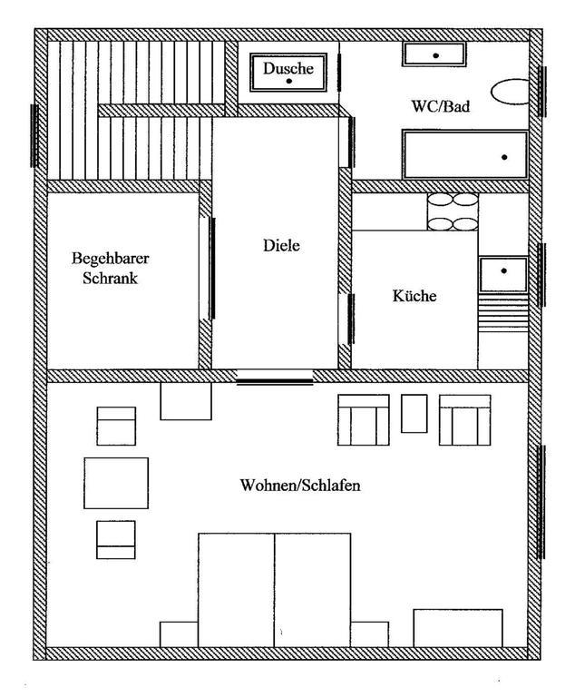 באד בירנבאך Appartement Kirchenblick מראה חיצוני תמונה